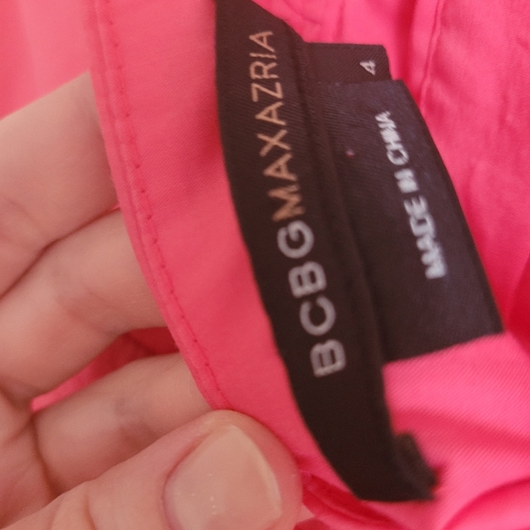 BCBGMaxAzria Ruffle Halter dress - Picture 4 of 5